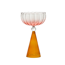 Load image into Gallery viewer, Tri-Angle Cocktail Glasses
