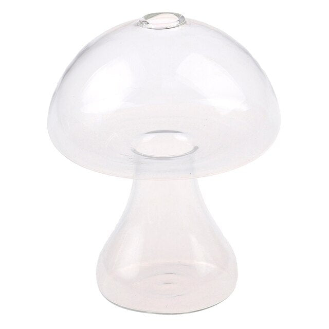 Mushroom Glass Vase