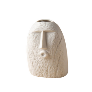 Textured Faces Vase Collection
