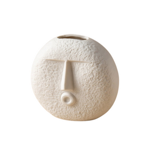 Textured Faces Vase Collection