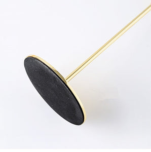 3 Piece Gold Metal Candle Holders