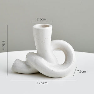 In Knots Candle Holder