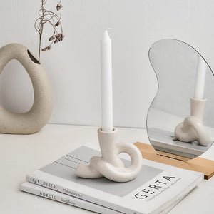 In Knots Candle Holder