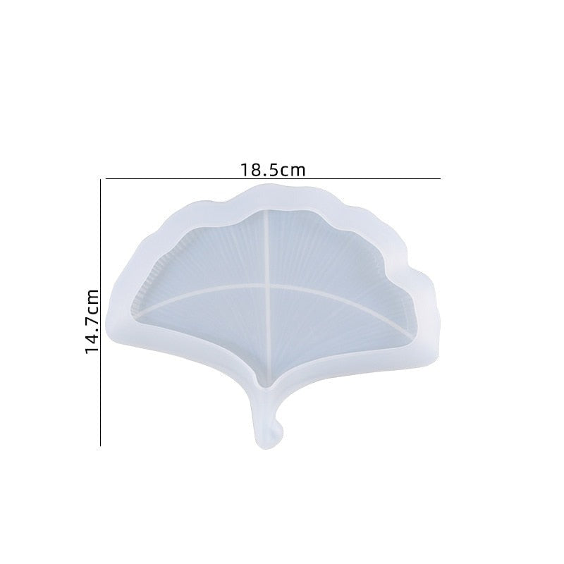 Delicate Leaf Dish Silicone Mold