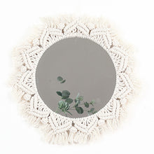 Load image into Gallery viewer, Byron Bay Handmade Macrame Mirror
